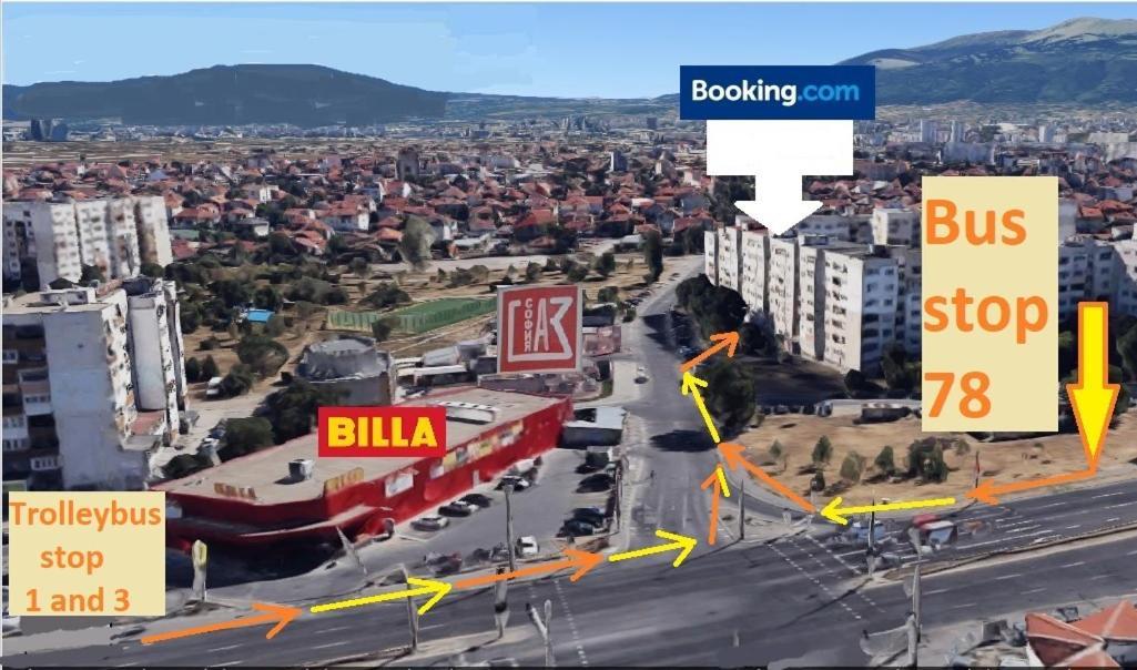 2 Bedrooms With Private Bath And Balcony Near The Airport Sofia Exterior foto